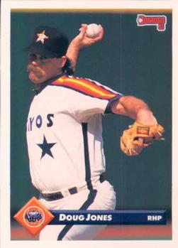 #296 Doug Jones - Houston Astros - 1993 Donruss Baseball