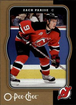 #296 Zach Parise - New Jersey Devils - 2007-08 O-Pee-Chee Hockey