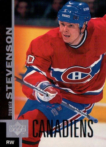 #297 Turner Stevenson - Montreal Canadiens - 1997-98 Upper Deck Hockey