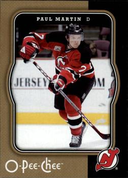 #297 Paul Martin - New Jersey Devils - 2007-08 O-Pee-Chee Hockey