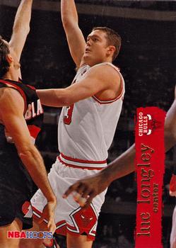 #297 Luc Longley - Chicago Bulls - 1995-96 Hoops Basketball