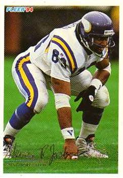 #297 Steve Jordan - Minnesota Vikings - 1994 Fleer Football