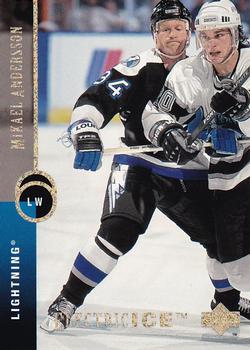 #297 Mikael Andersson - Tampa Bay Lightning - 1994-95 Upper Deck Hockey - Electric Ice