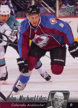 #297 John-Michael Liles - Colorado Avalanche - 2010-11 Upper Deck Hockey