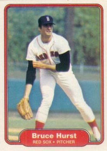 #297 Bruce Hurst - Boston Red Sox - 1982 Fleer Baseball