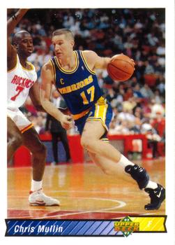 #297 Chris Mullin - Golden State Warriors - 1992-93 Upper Deck Basketball