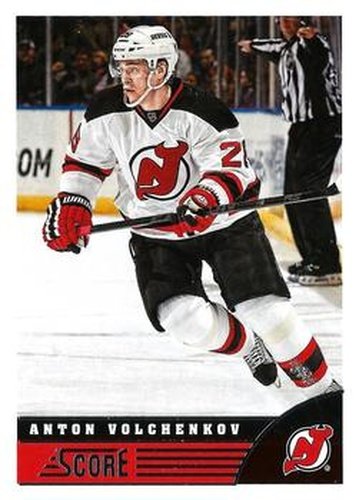 #297 Anton Volchenkov - New Jersey Devils - 2013-14 Score Hockey