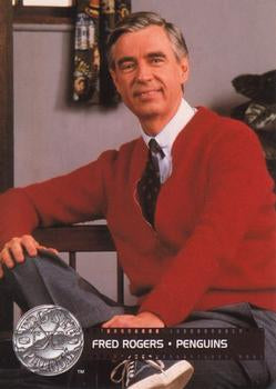 #297 Fred Rogers - Pittsburgh Penguins - 1991-92 Pro Set Platinum Hockey