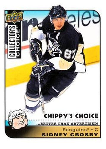 #297 Sidney Crosby - Pittsburgh Penguins - 2008-09 Collector's Choice Hockey