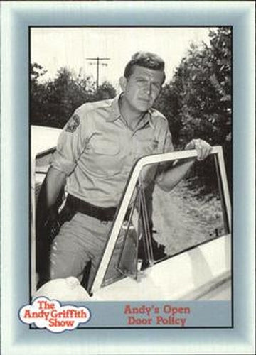 #297 Andy's Open Door Policy - 1990-91 Pacific The Andy Griffith Show