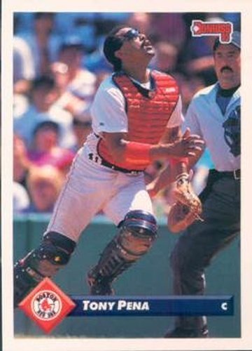 #297 Tony Pena - Boston Red Sox - 1993 Donruss Baseball