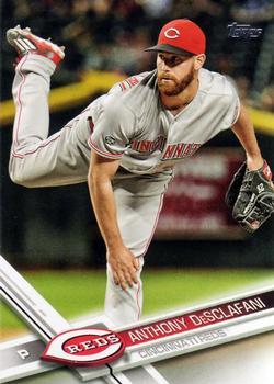 #297 Anthony DeSclafani - Cincinnati Reds - 2017 Topps Baseball