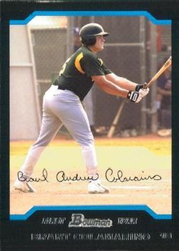 #297 Brant Colamarino - Oakland Athletics - 2004 Bowman Baseball