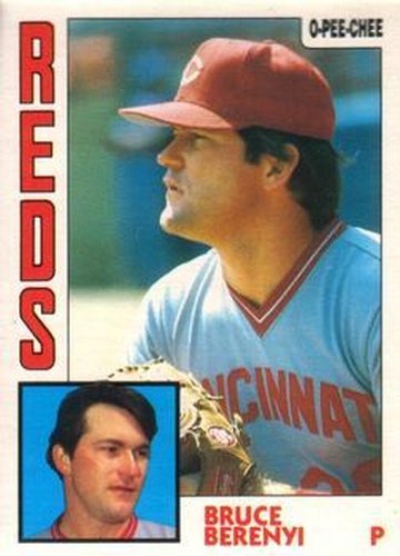 #297 Bruce Berenyi - Cincinnati Reds - 1984 O-Pee-Chee Baseball