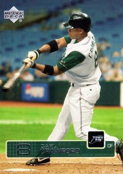 #297 Carl Crawford - Tampa Bay Devil Rays - 2003 Upper Deck Baseball