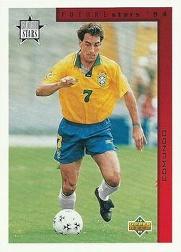 #297 Edmundo - Brazil - 1994 Upper Deck World Cup Contenders English/Spanish Soccer