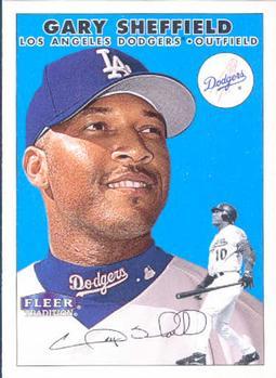#297 Gary Sheffield - Los Angeles Dodgers - 2000 Fleer Tradition Baseball