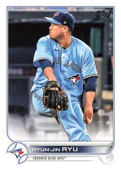 #297 Hyun-Jin Ryu - Toronto Blue Jays - 2022 Topps Baseball
