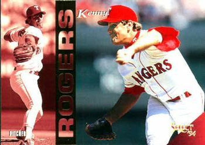 #297 Kenny Rogers - Texas Rangers - 1994 Select Baseball
