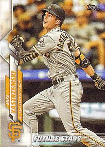 #297 Mike Yastrzemski - San Francisco Giants - 2020 Topps Baseball