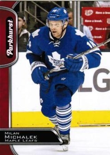 #297 Milan Michalek - Toronto Maple Leafs - 2016-17 Parkhurst - Red Hockey