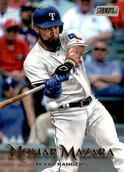 #297 Nomar Mazara - Texas Rangers - 2019 Stadium Club Baseball