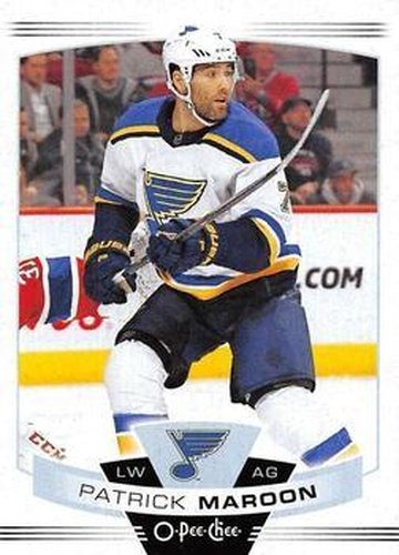 #297 Patrick Maroon - St. Louis Blues - 2019-20 O-Pee-Chee Hockey