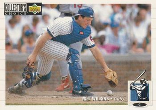 #297 Rick Wilkins - Chicago Cubs - 1994 Collector's Choice Baseball