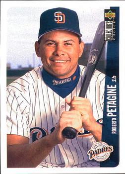 #297 Roberto Petagine - San Diego Padres - 1996 Collector's Choice Baseball