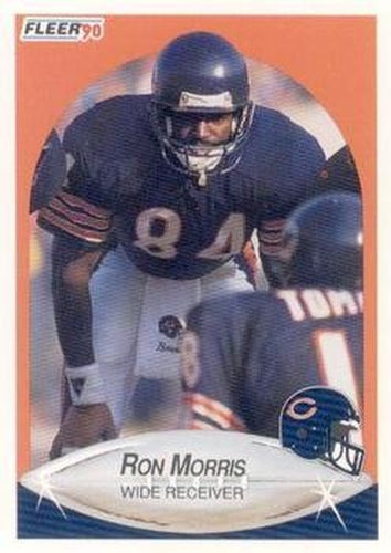 #297 Ron Morris - Chicago Bears - 1990 Fleer Football