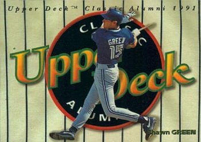 #297 Shawn Green - Toronto Blue Jays - 1994 Upper Deck Baseball