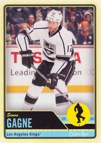 #297 Simon Gagne - Los Angeles Kings - 2012-13 O-Pee-Chee Hockey