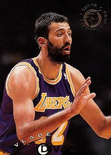 #297 Vlade Divac - Los Angeles Lakers - 1994-95 Stadium Club Basketball