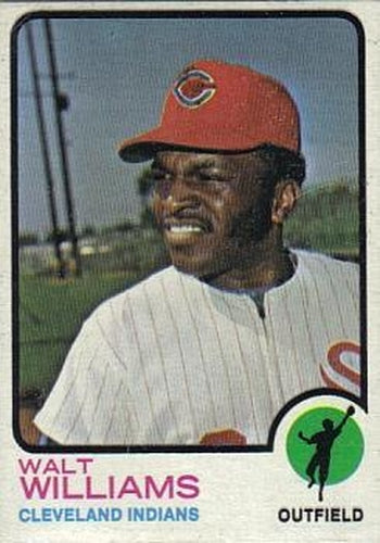 #297 Walt Williams - Cleveland Indians - 1973 Topps Baseball