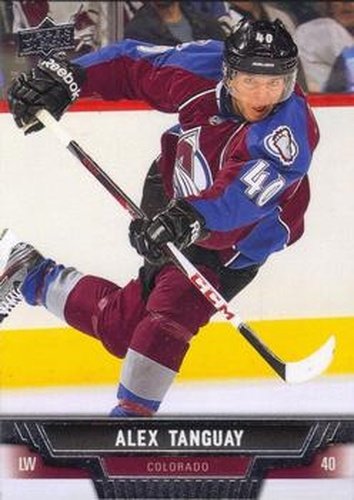 #297 Alex Tanguay - Colorado Avalanche - 2013-14 Upper Deck Hockey
