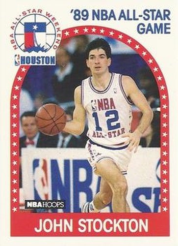 #297 John Stockton - Utah Jazz - 1989-90 Hoops Basketball