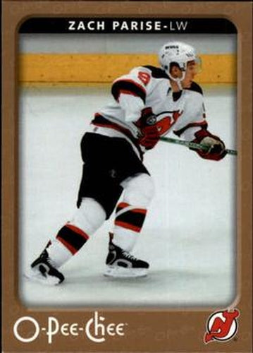 #297 Zach Parise - New Jersey Devils - 2006-07 O-Pee-Chee Hockey