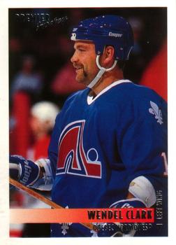#297 Wendel Clark - Quebec Nordiques - 1994-95 O-Pee-Chee Premier Hockey