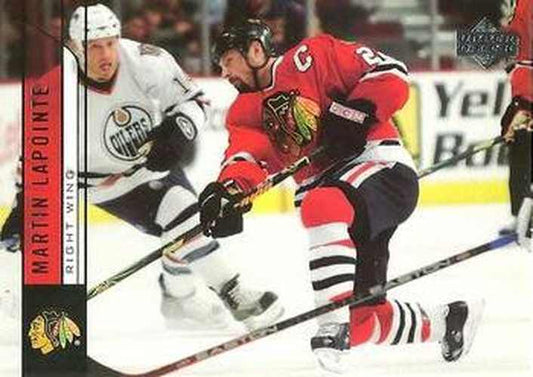 #297 Martin Lapointe - Chicago Blackhawks - 2006-07 Upper Deck Hockey