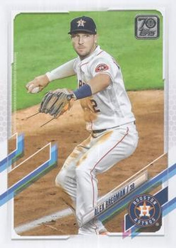 #297 Alex Bregman - Houston Astros - 2021 Topps Baseball