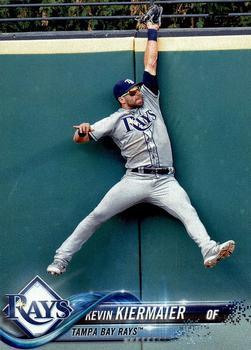#297 Kevin Kiermaier - Tampa Bay Rays - 2018 Topps Baseball