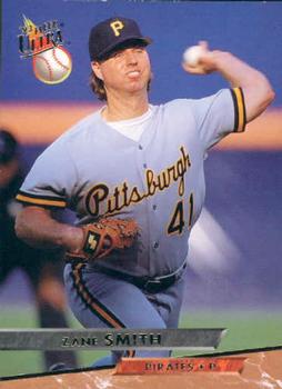 #101 Zane Smith - Pittsburgh Pirates - 1993 Ultra Baseball