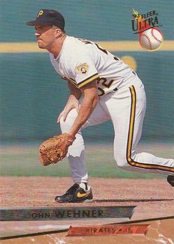 #105 John Wehner - Pittsburgh Pirates - 1993 Ultra Baseball