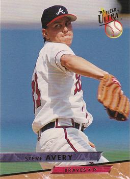 #1 Steve Avery - Atlanta Braves - 1993 Ultra Baseball