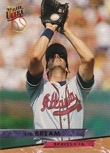 #4 Sid Bream - Atlanta Braves - 1993 Ultra Baseball