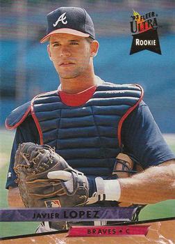 #9 Javier Lopez - Atlanta Braves - 1993 Ultra Baseball
