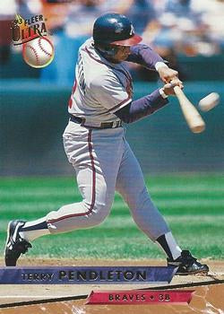 #11 Terry Pendleton - Atlanta Braves - 1993 Ultra Baseball