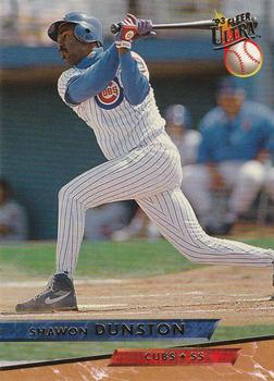 #17 Shawon Dunston - Chicago Cubs - 1993 Ultra Baseball