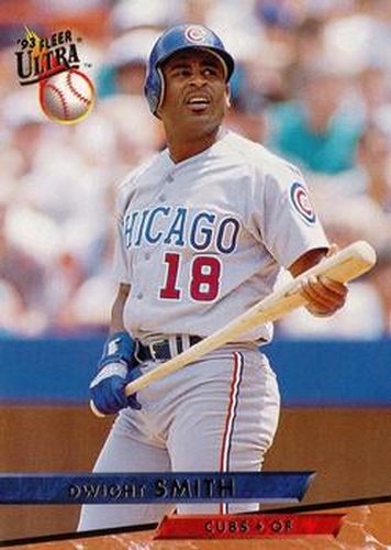 #23 Dwight Smith - Chicago Cubs - 1993 Ultra Baseball