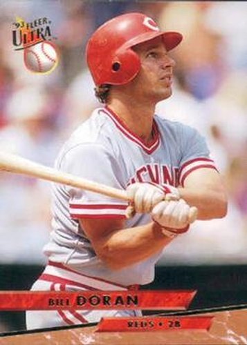 #28 Bill Doran - Cincinnati Reds - 1993 Ultra Baseball